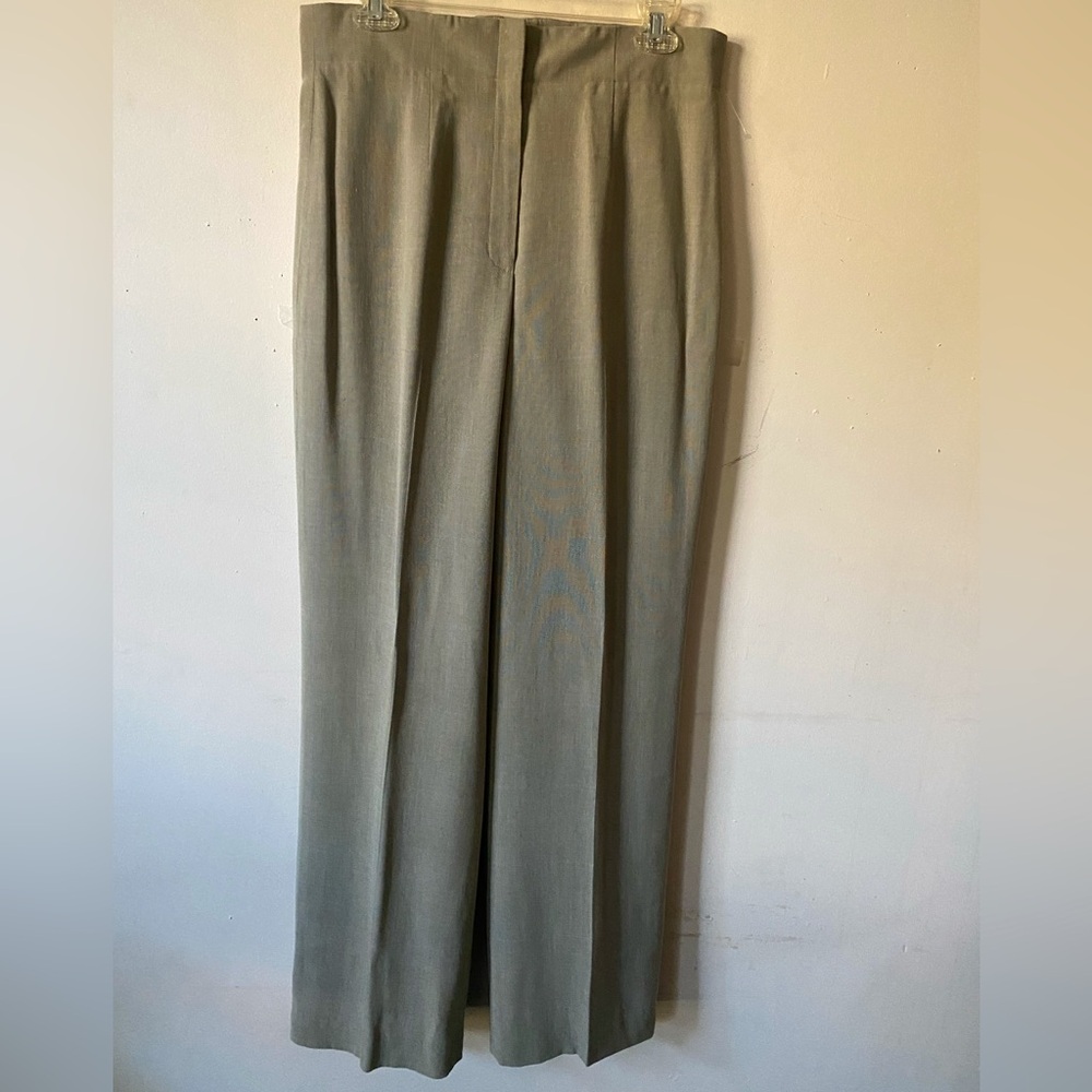 Liz Claiborne High Waisted Straight Cut Pants - Size 12